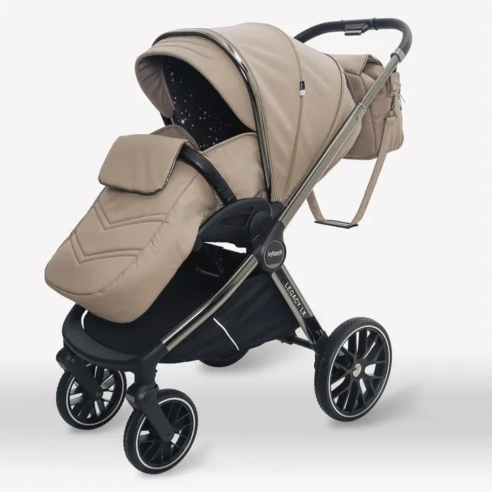 חדש!!!עגלת תינוק מפוארת משולבת כולל אמבטיה וטיולון דגם Legacy LX אינפנטי | Infanti