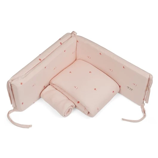 סט מצעים לעריסה ליין גינה אורבנית – Baby Crib Set אולימולי Olimoli