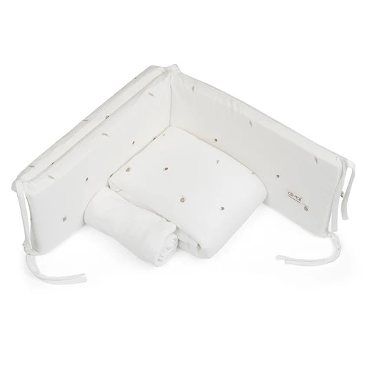 סט מצעים לעריסה ליין גינה אורבנית – Baby Crib Set אולימולי Olimoli