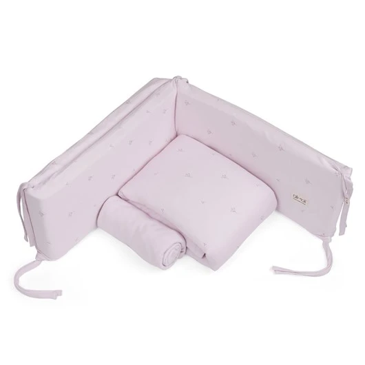 סט מצעים לעריסה ליין גינה אורבנית – Baby Crib Set אולימולי Olimoli