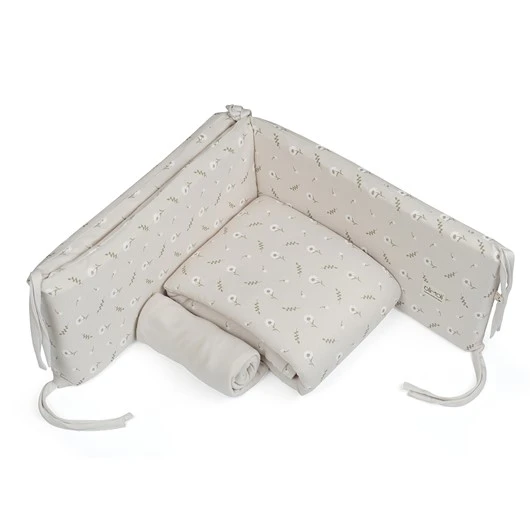 סט מצעים לעריסה ליין גינה אורבנית – Baby Crib Set אולימולי Olimoli