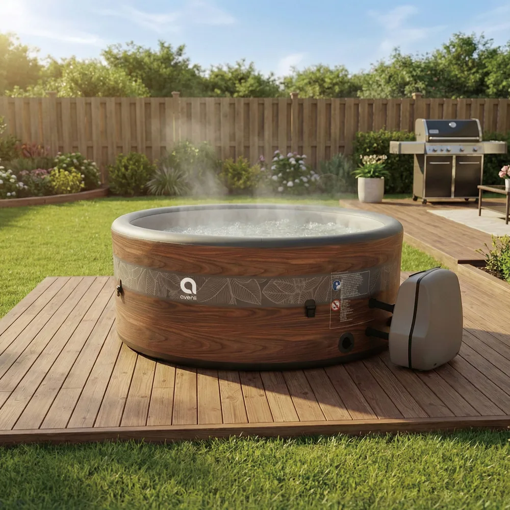 ג’קוזי Seattle – ג’קוזי פרימיום י בעיצוב רטרו ציב במיוחד בטכנולוגיית Drop Stitch | KIKIS