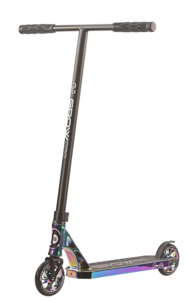 קורקינט פעלולים G10 מהדורה מיוחדת קשת בענן Grow Pro קורקינט פעלולים מבית Grow Pro