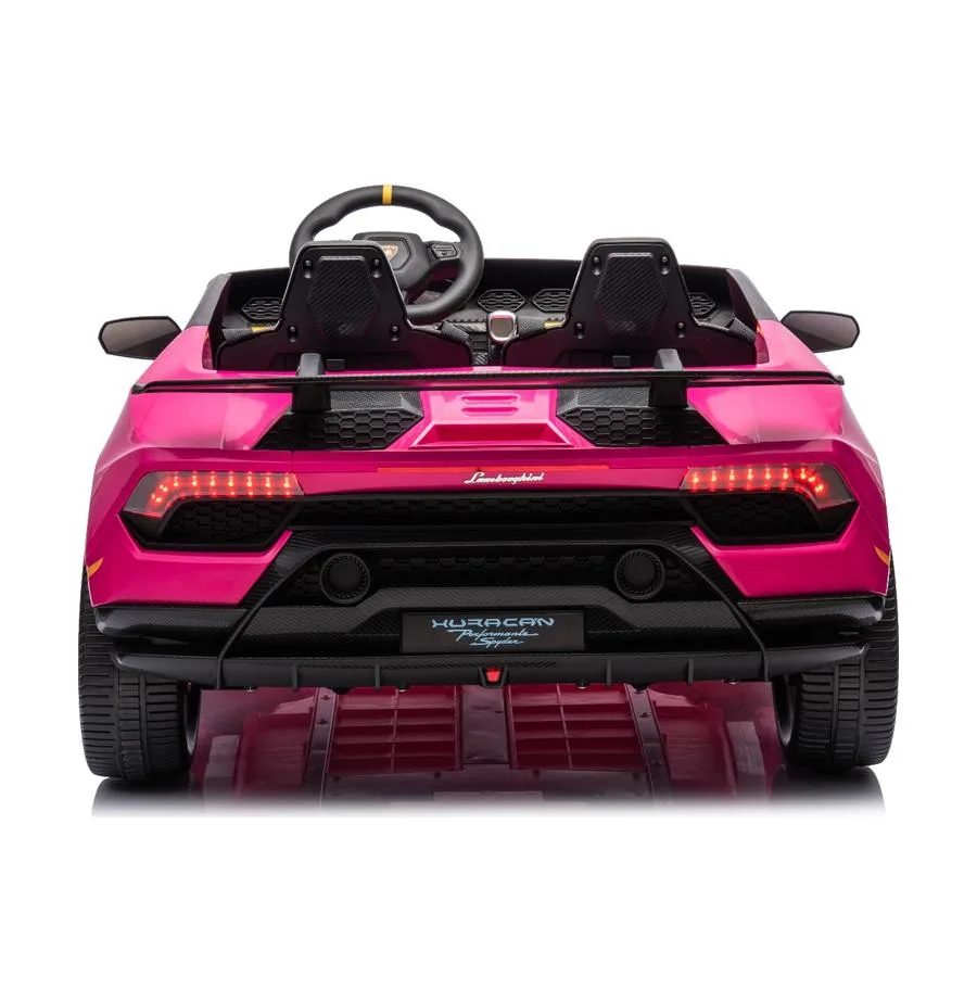 למבורגיני ספורט מהממת כולל שלט וגלגלי גומי אמיתיים 12 וולט