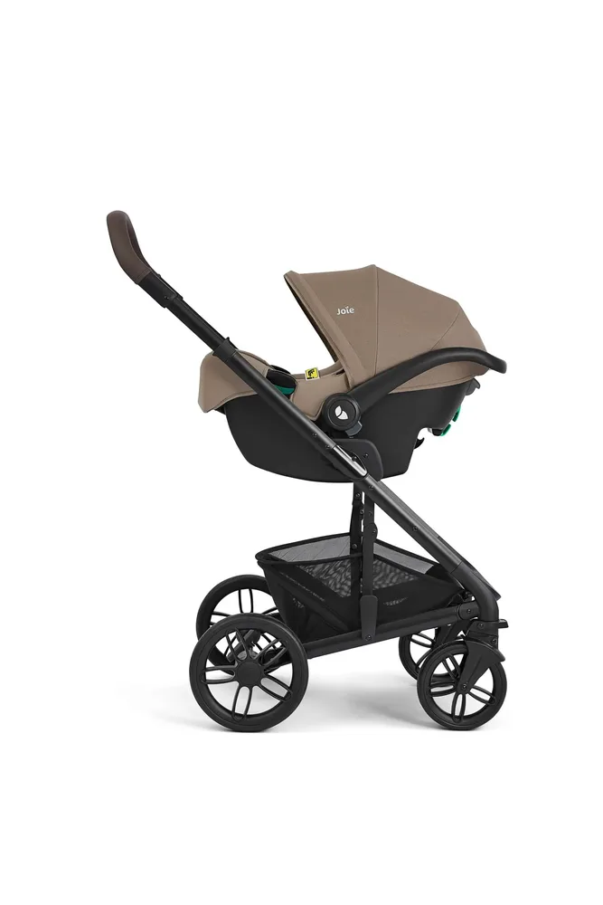 עגלה לתינוק משולבת 3 חלקים כולל אמבטיה, טיולון וסלקל דגם כרום ג';ואי Chrome Trio Joie