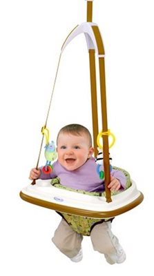 חדש!!! ג'אמפר לתינוק מבית GRACO משולב עם צעצועים לתליה על משקוף