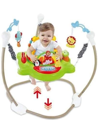 בהזדמנות! ללא אריזה ג'אמפר עם שלל משחקים וצעצוע מנגן