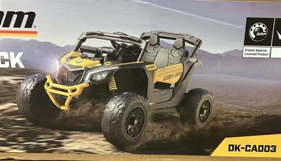 באגי מיוחד, חזק,דגם CAN-AMֹֹ גלגלי גומי. מקורי. 12V