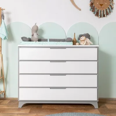 שידה יובל בעיצוב מרשים שניר מוצרי תינוקות רוחב 120 ס"מ