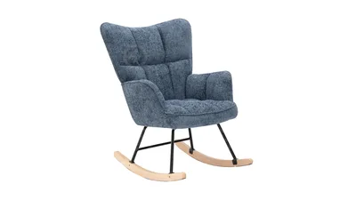 כורסת פינוק נדנדה/הנקה מבד אריג נעים ואיכותי דגם רוק