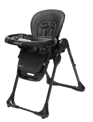 כיסא אוכל COMODO שחור XL Sport Line- קומודו xl אקסל-שמנת