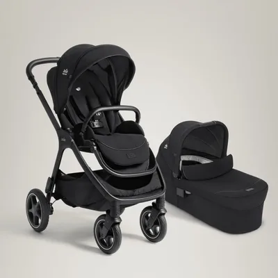 עגלה לתינוק משולבת במהדורה joie גואי דגם: Finiti Signature מיוחדת דגם Finiti Signature  צבע CARBON שחור