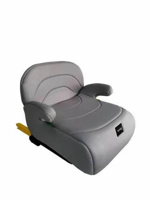 בוסטר חצי גב איזופיקס ISOFIX שחור R129 Easy Baby (i-Size) איזי בייבי בוסטר ישיבה חצי גב בעל ריפוד מלא