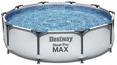 תיאור קצר: בריכה עגולה 305X76 ס''מ Bestway STEEL PRO MAX