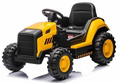 טרקטור ממונע לילדים קאטרפילר CAT 12V זיפ אין