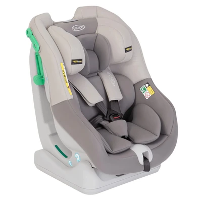 כסא בטיחות המתאים מלידה Extend™ LX R129 - אפור בהיר/שמנת Nickel